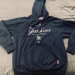 Yankees Navy Pullover